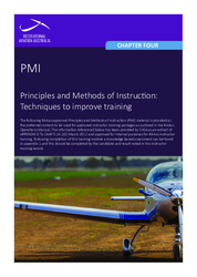 Chapter 4: Principles and Methods of Instruction (PMI)