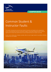 Chapter Seven: Common Student & Instructor Faults