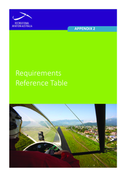 Chapter 9: Appendix 2: Requirements Reference Table