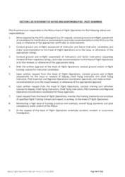 1.05 Statement of Duties and Responsibilities — Pilot Examiner
