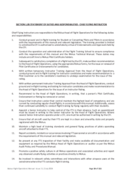 1.06 Statement of Duties and Responsibilities — Deputy Chief Flying Instructor