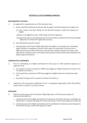 2.11 Pilot Examiner Approval