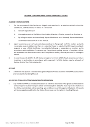 2.14 Compliance Enforcement Procedures