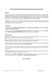 4.08 Reporting Immediate and Routine Reportable Matters