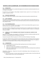 4.3 CAO 95.10 Aeroplane — Set of Drawings or Data Package (PLANS)